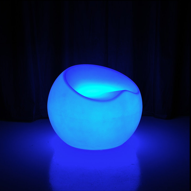 Bring Home Furniture Chair White PlugIn LED Outdoor Floating Light